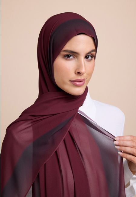 شيلة بلون متدرج