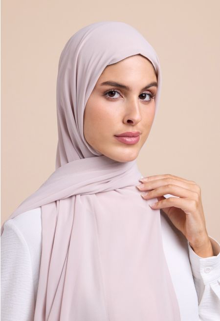 حجاب شيفون مثني (جفسة)