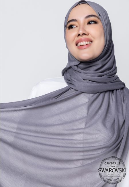 Swarovski Crystal Embellished Hijab