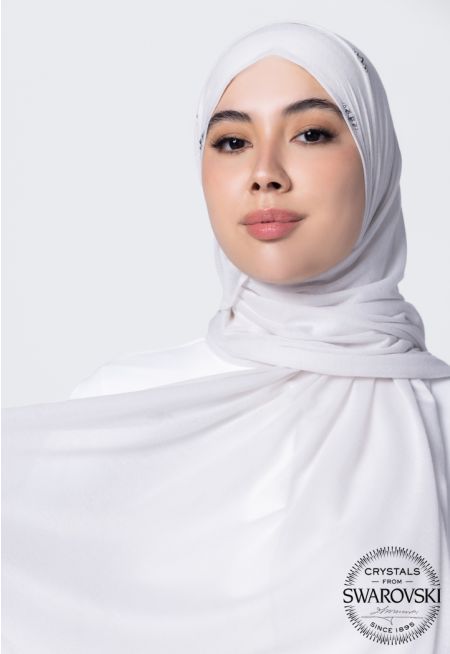 Swarovski Crystal Embellished Hijab