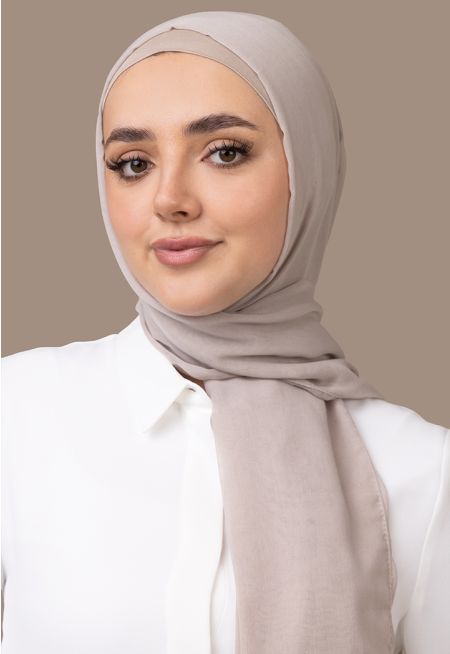 Solid Linen Hijab