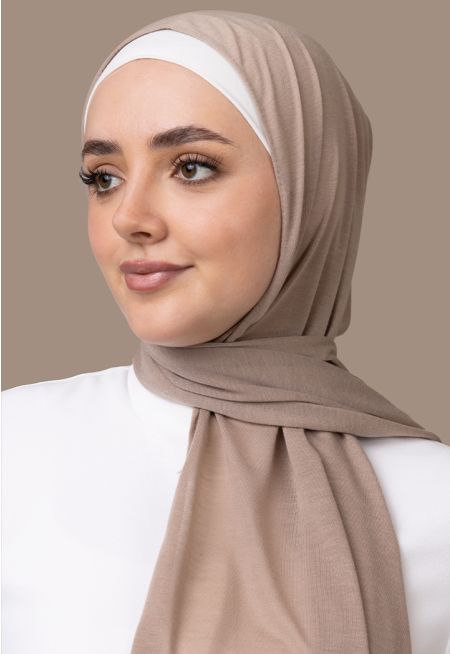 حجاب سادة سترتش ميني