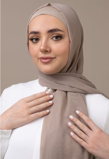 Solid Linen Hijab