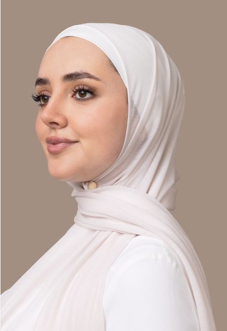 حجاب سادة محبوك
