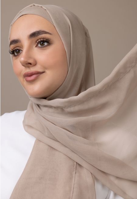 Solid Linen Hijab