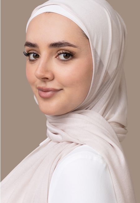 حجاب سادة محبوك