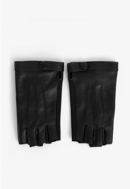 Solid Cut Off Gloves