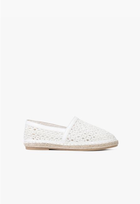 Classic Woven Leather Espadrilles