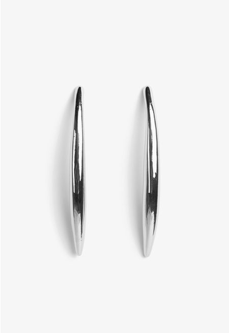 Long Metallic Earrings