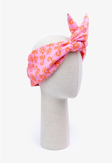 Mixed Print Head Scarf