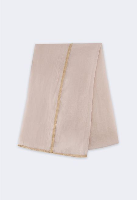 Folded Contrast Hijab