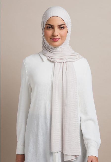 Maze Pattern Hijab