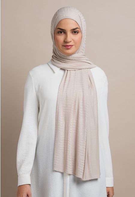 Maze Pattern Hijab