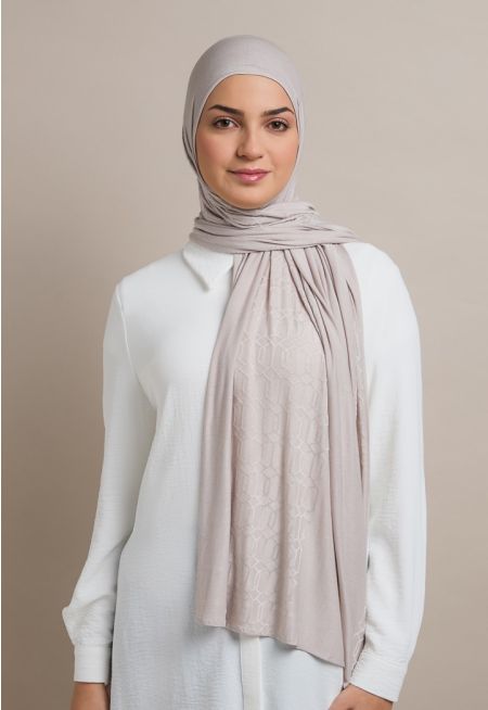 Geometric Patterned Hijab