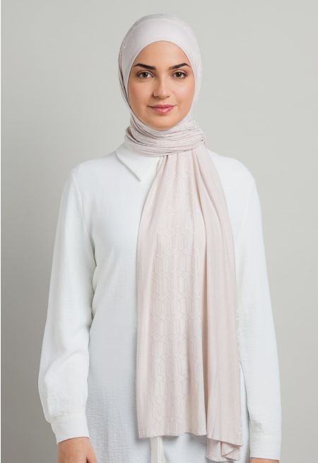 Geometric Patterned Hijab