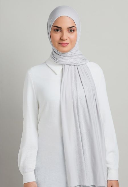 Geometric Patterned Hijab
