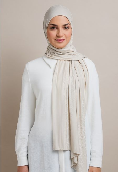 Geometric Patterned Hijab
