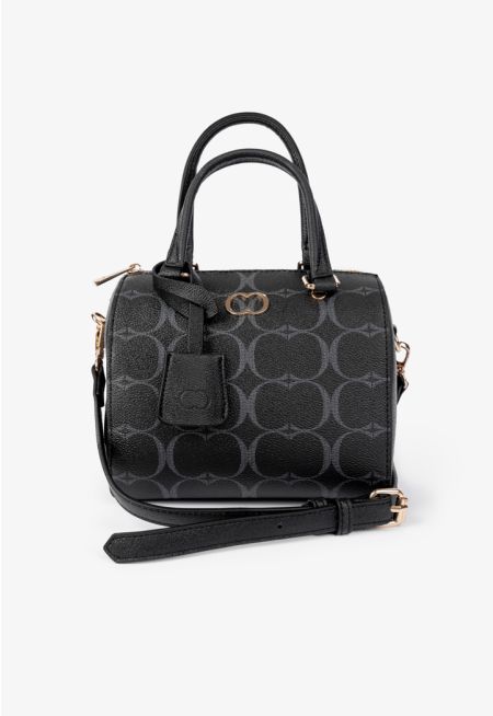 Printed Monogram Handbag