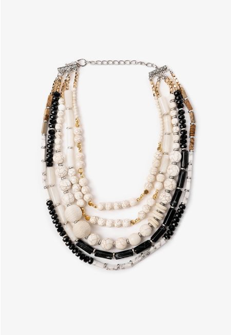 Multistrand Mix Necklace