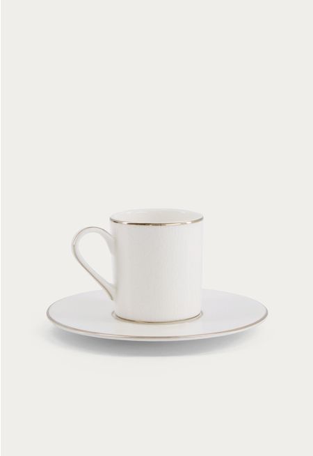 Turkish Coffee Cup & Saucer Set Of 6Pcs