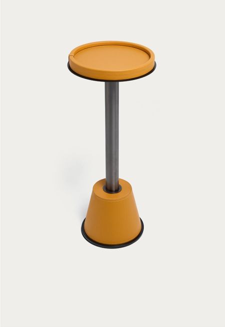 Leather Side Table (S)