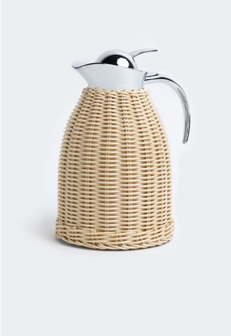 Vacuum Flask With Rattan Design 1.5L