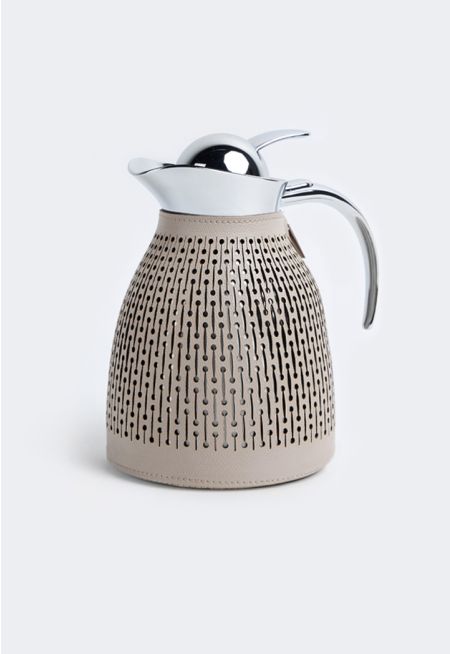 Vacuum Flask With Leather Design 1L