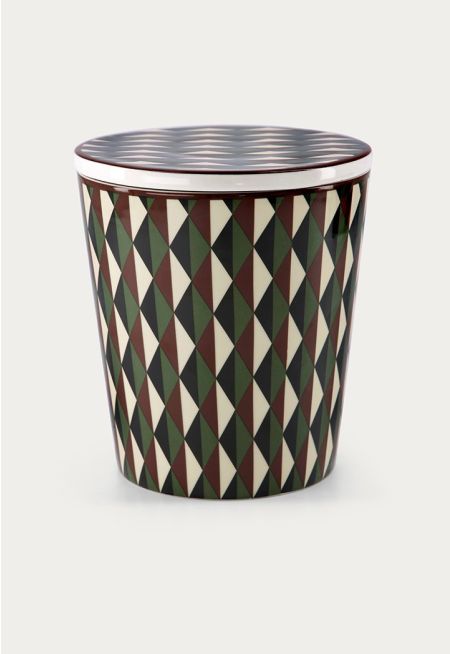 Bone China Small Vase With Lid