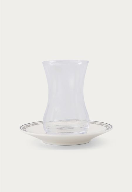 Arabic Tea Cup & Saucer Set Of 6 Pcs