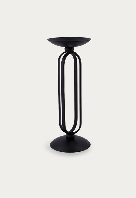 Large Metal Candleholder
