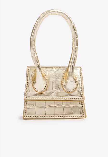 Metallic Mini Crossbody Bag