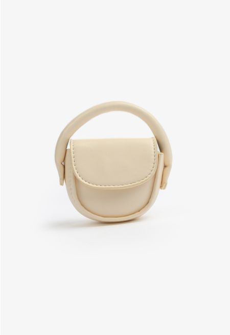 Solid Micro Crossbody Bag