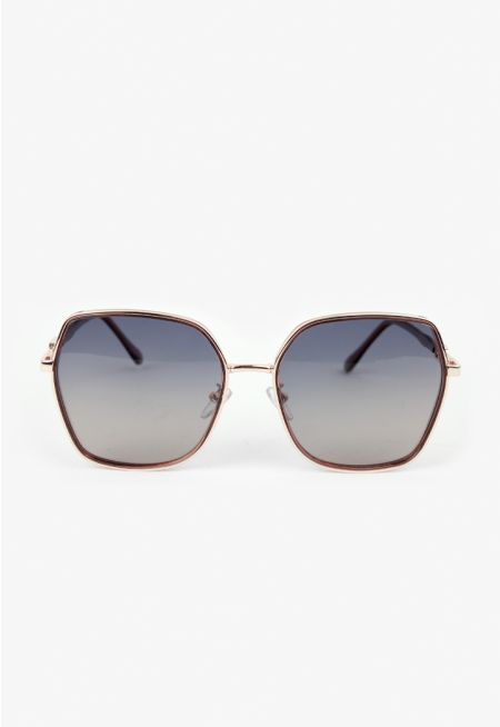 Oversize Gradient Sunglasses