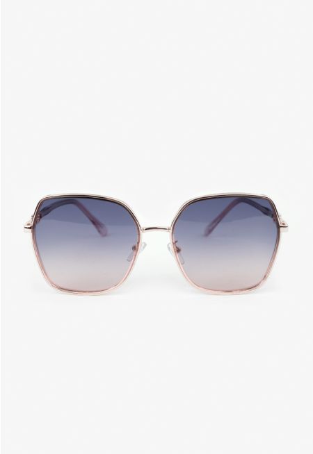 Oversize Gradient Sunglasses