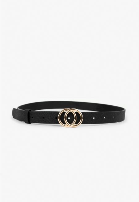 Intricate Circular Clasp Belt