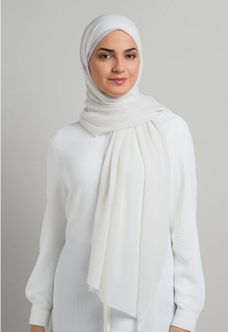 Textured Chiffon Hijab