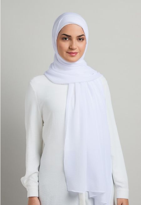 Textured Chiffon Hijab