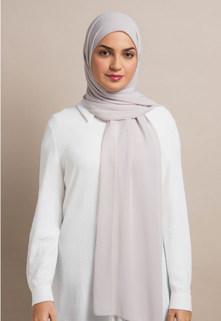 Solid Chiffon Hijab