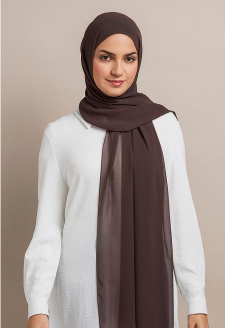 Solid Chiffon Hijab