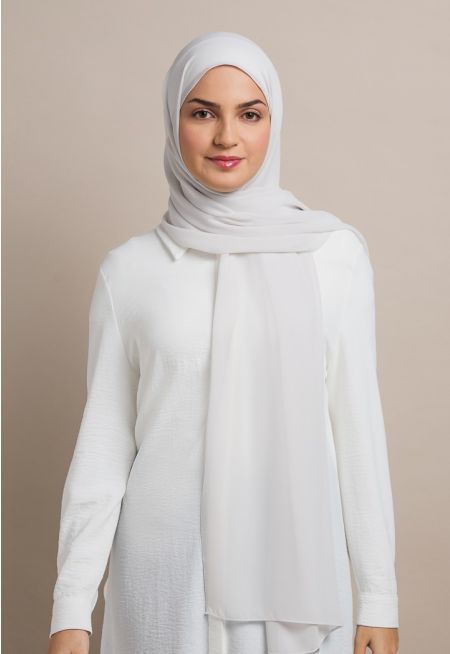 Solid Chiffon Hijab