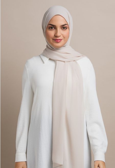 Solid Chiffon Hijab