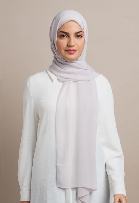 Solid Chiffon Hijab