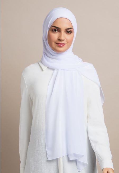 Solid Chiffon Hijab