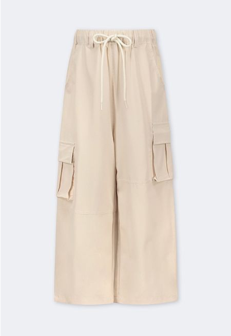 Solid High Waisted Pants