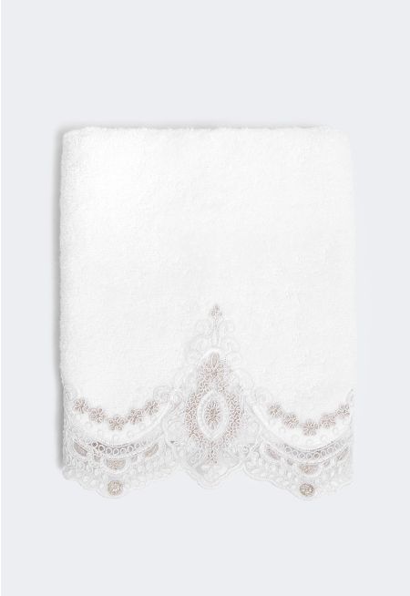 Cotton Bamboo Solid Hand Towel 50 x 90 Cm