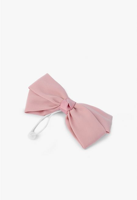 Solid Bow Hair Tie