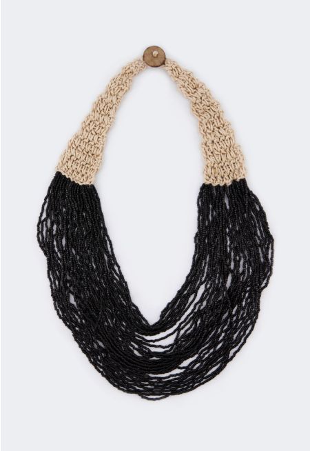 Multistrand Beaded Necklace