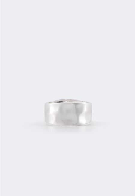 Matte Silver Bangle