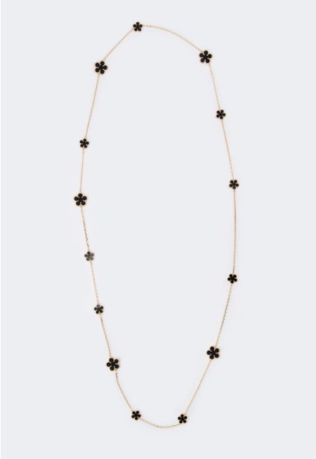 Long Floral Clove Necklace