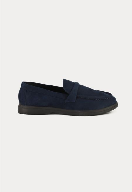 Suede Tassel Vamp Loafer Shoes -Sale
